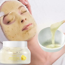 Britains Beauty Ultimate Jelly Masks - 10 Varieties for All Skin Types: Brightening, Hydration, Anti-Aging, Acne Treatment, Natural Ingredients, 250ml Each (Lemon Jelly Mask)