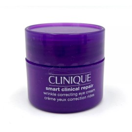 Clinique Smart Clinical Repair Wrinkle Correcting Eye Cream 0.5 oz / 15ML – Targeted Anti-Aging Treatment for Fine Lines & Wrinkles – Dermatologist-Tested, Fragrance-Free, New Without Box (NWOB)