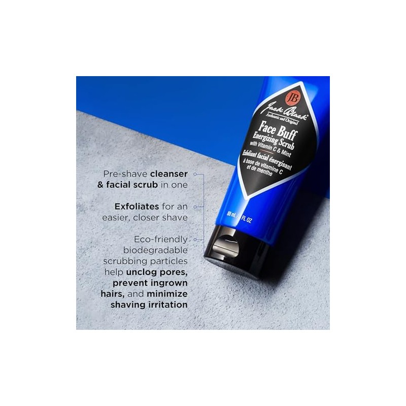 Face Buff Energizing Scrub by Jack Black for Men -