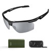 VOZAPOW Polarized Sports Sunglasses for Men Women Youth, UV400 Protection