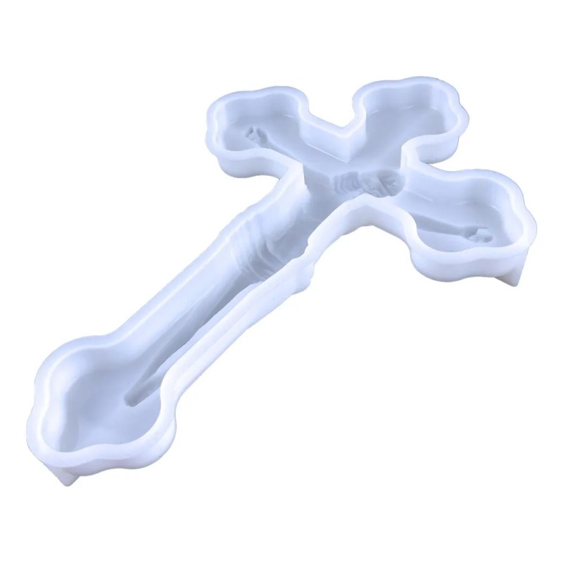 Moldes De Resina Cruzada De Molde De Silicona Blanco