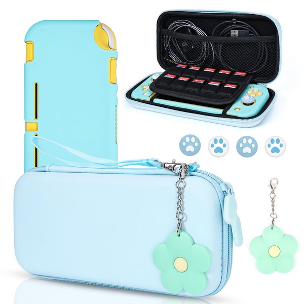 DLseego Switch Case Set Carrying Case with 10 Slots Cute
