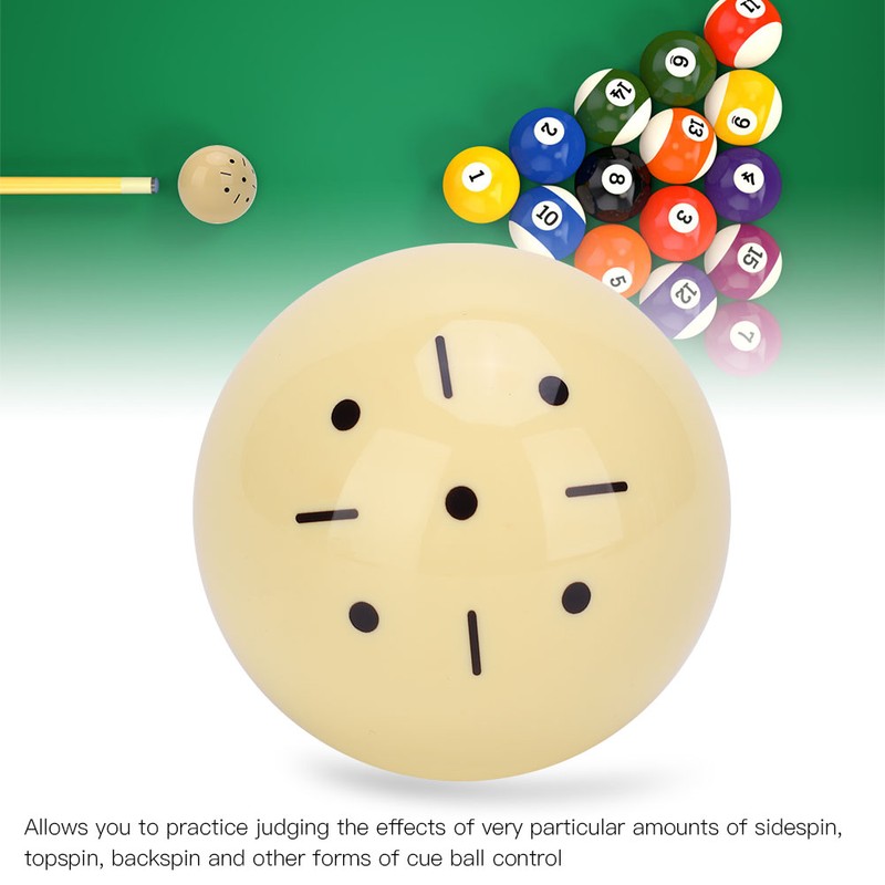 American Billiards Crystal billiards Standard Large Cue Ball Snooker Practice