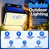 Solar Motion Sensor Outdoor Wall Lights for Home Security –