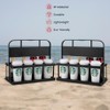 Reusable Drink Carrier with Handle for Doordash, Eats, Grubhub, Portable