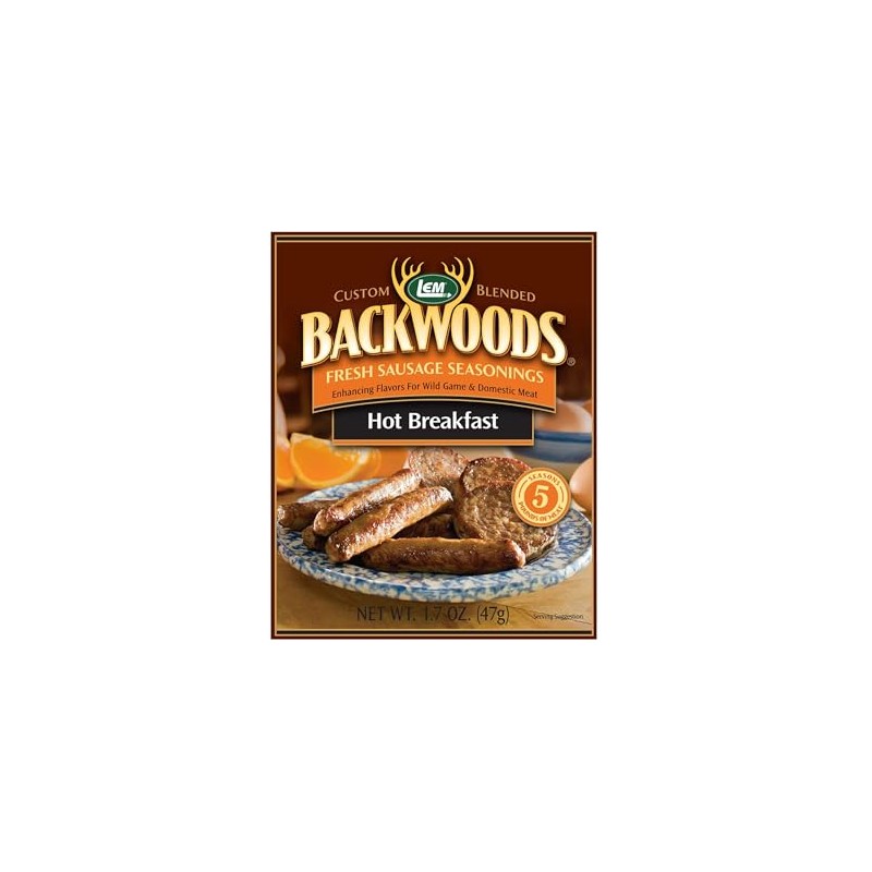 BACKWOODS Hot Breakfast Seasoning Makes 5 lbs