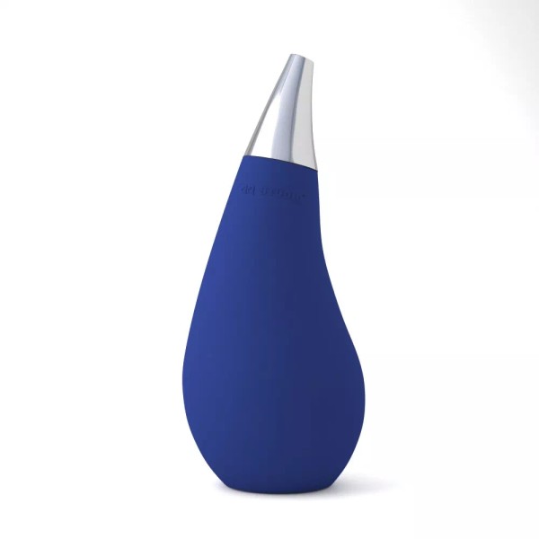 QQ-Studio Blue Soft Silicone Squeezable Liquid Hand Soap Wash Dispenser