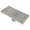 304 Stainless Steel Linear Shower Drain Thickened Lengthened 8 Inch