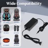 12V Power Cord Compatible for snailax,for Comfier Back/Foot Massager(CF-2206N,CF-2309A,CF-2307A,CF-5212,CF-5701,CF-6006N) 12v