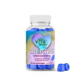 VITA JKORE CREATINE MONOHYDRATE 1100 MG – Supports Muscle Growth Strength & Performance – 60 Gummies