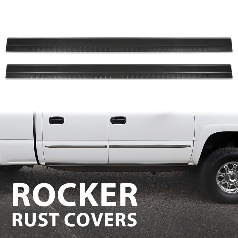 G-PLUS Rocker Rust Covers Compatible with Chevy Avalanche Suburban Tahoe