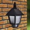 vidaXL Solar Wall Lamp with Motion Sensor