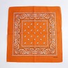 Trifong Bandana, 100% Cotton, Cashew Nut Pattern, Paisley Handkerchief, Unisex,