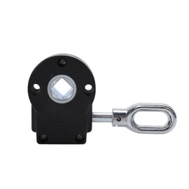 Fenteer Crank Gear Patio Awning Gearbox Garden Parts Drive Worm Gear Canopy Accessories for Backyard Outdoor Outside Courtyard Shades