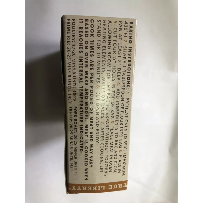 True Liberty 3 Gallon (Turkey) Bags: 10 Bags