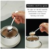 Evanda Tea Spoon, 12 x 14 cm, Stainless Steel Coffee