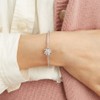 Women's Silver Snowflake Design S925 Sterling Silver Cubic Zirconia Winter