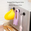 Neosmuk Magnetic Hooks,Heavy Duty Earth Magnets with Hook for Refrigerator,