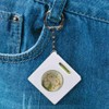 'Cute Cauliflower Sheep' Keyring Tape Measure/Spirit Level Tool (KM00042080)