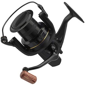 DAM Quick 3 Fishing Reel, Spinning Reels, All-Round Fishing, High Speed Reel for Smooth and Powerful Performance, Unisex, Black, 6000
