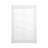 Vent Systems 6" x 10" Inch (Opening Dimensions) Plastic White