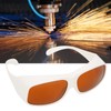 Safety Laser Glasses 532nm 1064nm Wavelength Protective Goggles Wearproof for