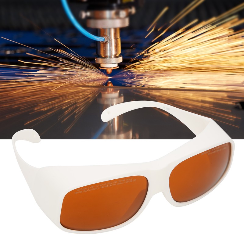 Safety Laser Glasses 532nm 1064nm Wavelength Protective Goggles Wearproof for