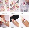 40pcs/set Lace Flower Flower Nail Seal Water Nail Seal Gel