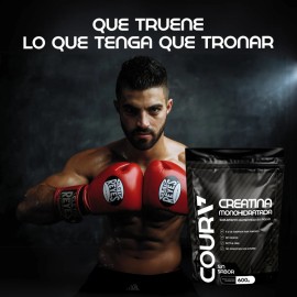 Coura Creatina Monohidratada En Polvo 600g P/ 120 Servicios Sabor Sin sabor
