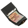 Sporty Leather Dollar Clip Men's Wallet Money Clip Wallet with