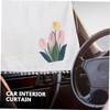 Mobestech 2pcs Car Side Window Curtain Cartoon Auto Shade for