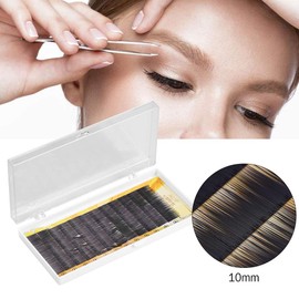 Maquillaje de cejas Extensión de cejas postizas natural Mejorador de cejas falso Cejas artificiales individuales(10mm)