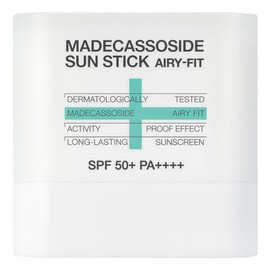 Mediheal Madecassoside Sun Stick Airy Fit SPF50+ PA++++, 10g, 1 piece / 메디힐 마데카소사이드 선스틱 에어리 핏 SPF50+ PA++++, 10g, 1개