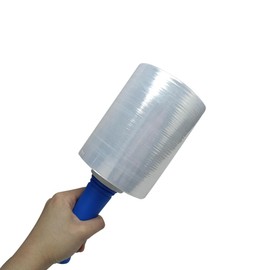 Stretch Wrap 5.11"×1000' Plastic Wrap Roll for Moving Shipping Wrap,Industrial Strength Shrink Packing Wrap Heavy Duty Stretch Film with Handle