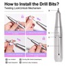 Portable Electric Nail Drill, 1 Box 45000RPM Electric Nail File,