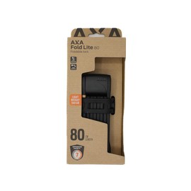 AXA Fold Lite 80 - Folding Bicycle Lock - Length 80 cm - Security Level 7 - Lightweight Lock - With 2 Keys - Includes Bracket