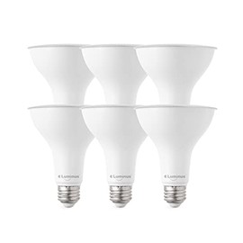Luminus Led PAR30 Flood Bulb 75W Equivalent (11W) 1000 Lumens, 25000 Hour Lifespan, Dimmable, 5000k Daylight, 6 Pack
