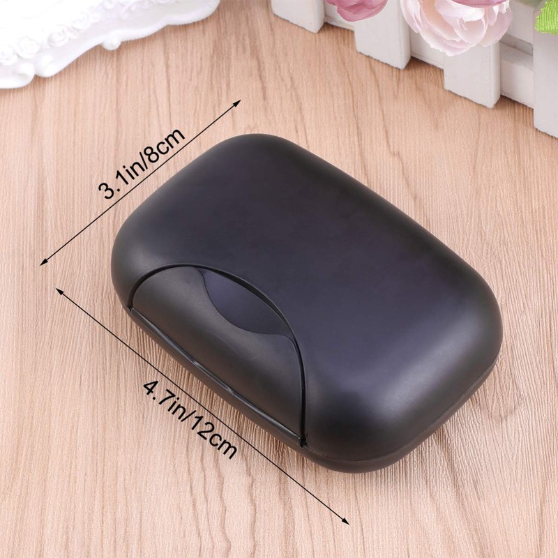 Zerodeko Travel Soap Holder Soap Container with Lid Portable Bar