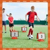 HiGiant 12 Pcs Traffic Cone Sleeve with Pockets for Caution,