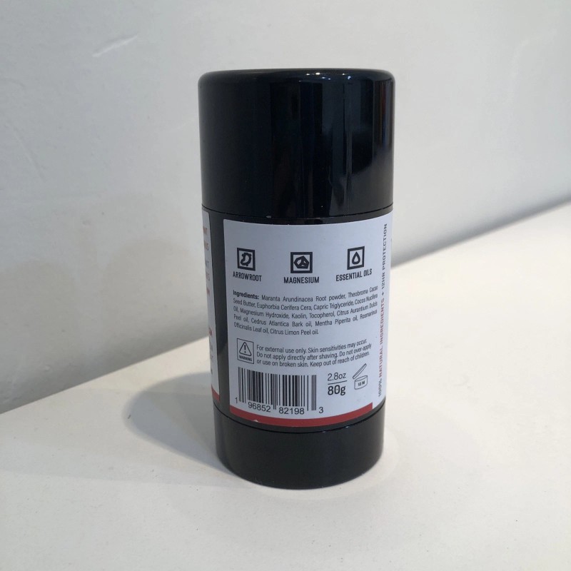 The Black Stuff Citrus Cedarwood Deodorant