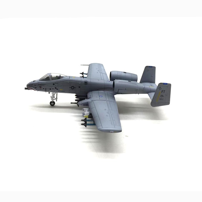 Enatuther 1/100 A-10 Warthog Model Plane A10 Thunderbolt II Jet