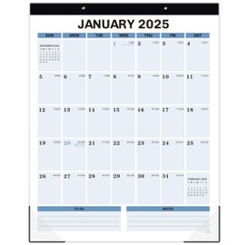 2025 Magnetic Calendar for Fridge - Refrigerator Calendar 2025, JAN. 2025 - DEC. 2025, 11.5"x 14.6", Calendar 2025 with Sturdy Magnet Stripe, Hanging Holes & Corner Protector