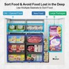 iSPECLE Freezer Organizer Bins for 10 to 20 Cu.Ft, 2