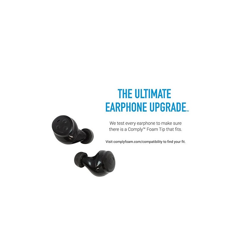 Comply TrueGrip Pro TW-400-C | Premium Memory Foam Replacement Tips