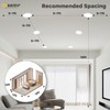 Ensenior 12 Pack 6 Inch LED Recessed Ceiling Light, Dimmable,