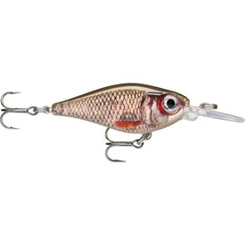 Rapala X-Light Shad, 1.6 inches (4 cm), 0.2 oz (4 g), ROL Live Brooch FNS4