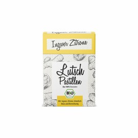 Aries Organic Ginger Lemon Lozenges (6 x 30 g)