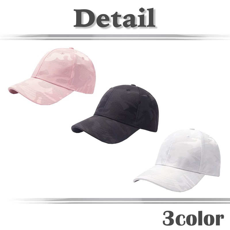 White Fang CA479 Men's Cap, Camouflage, Simple Design, Stylish, Stylish,