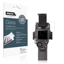 dipos I 2x Displayschutz 9H matt kompatibel mit DJI RS 4 Schutzfolie Anti-Shock Folie