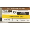 Pro-Fit 281078 Grey Bugle Head Deck Screw #6 x 1-1/4